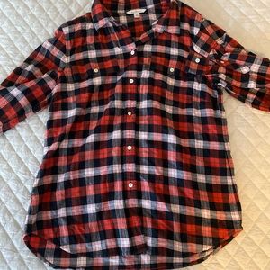 Long sleeve light flannel L.L.BEAN SIGNATURE